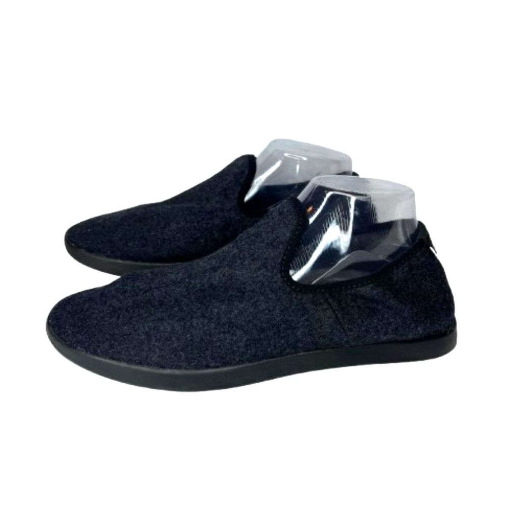 Allbirds Wool Loungers Men’s Dark Gray Merino Slip on Shoes Size 10